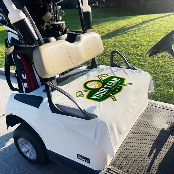 Custom Design Premium Cloth Golf Cart Seat Cover