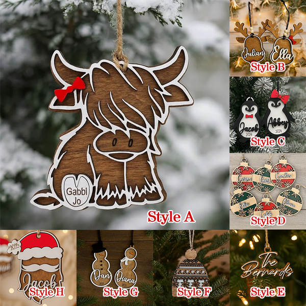 Personalized Christmas Name Ornament