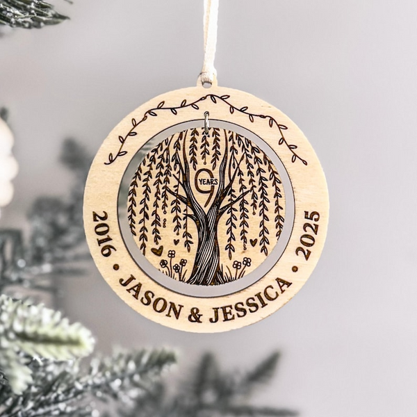 9th Anniversary GiftCustom Gift for Husband or Wife