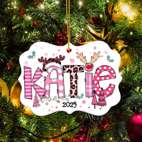 Personalized Christmas Ornament 2025