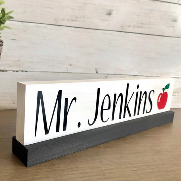 Personalized Teacher Name Plate/Name Plaque