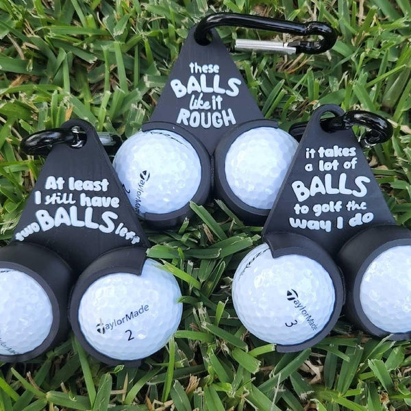 Personalized Funny Golf Ball Holder