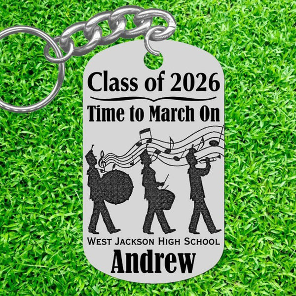 High School ,MUSIC ,FOOTBALL Coach Keychain Gift