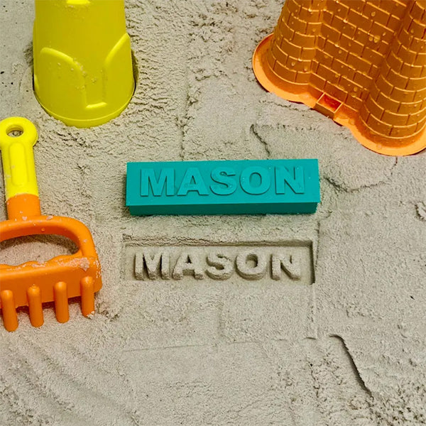Custom Sand Name Mold – Personalized Beach Toy for Kids & Family Fun