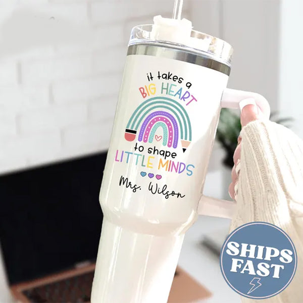Personalized Teacher Tumbler Custom 40oz Teacher Tumbler