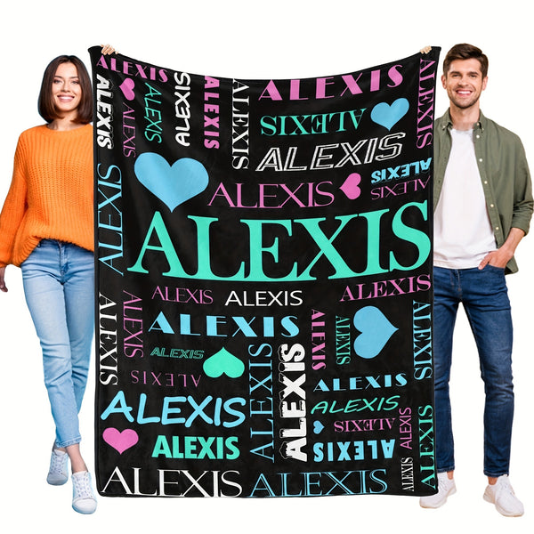 Custom Blanket Personalized Name Blanket Custom Blanket