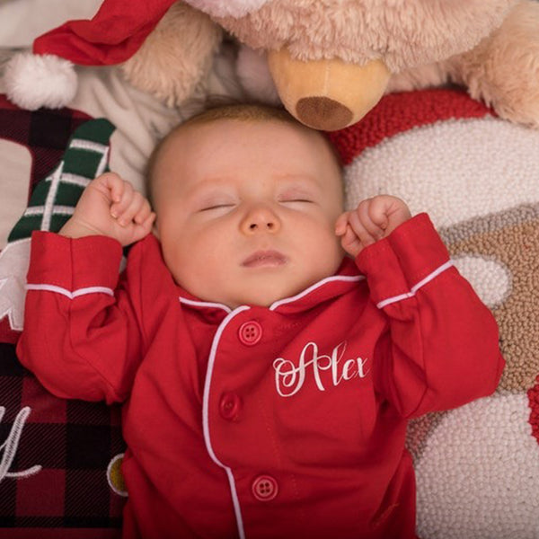 Newborn Xmas Outfit Pajamas Boy Christmas Gift