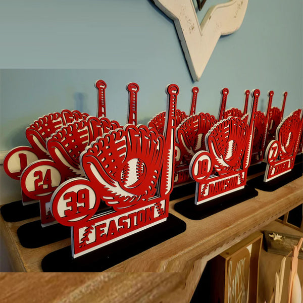 Youth Baseball Team/Player Gift Trophy Memorabilia - Base