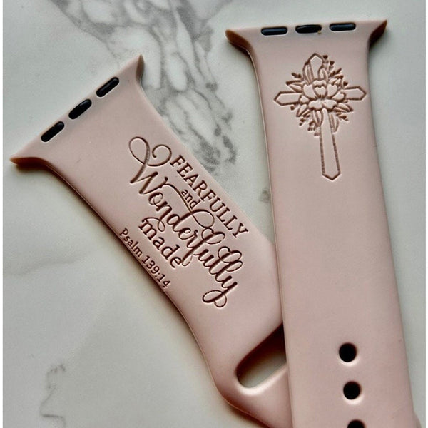 Psalms Watchband, Apple Watch, Bible Verse Watch Band