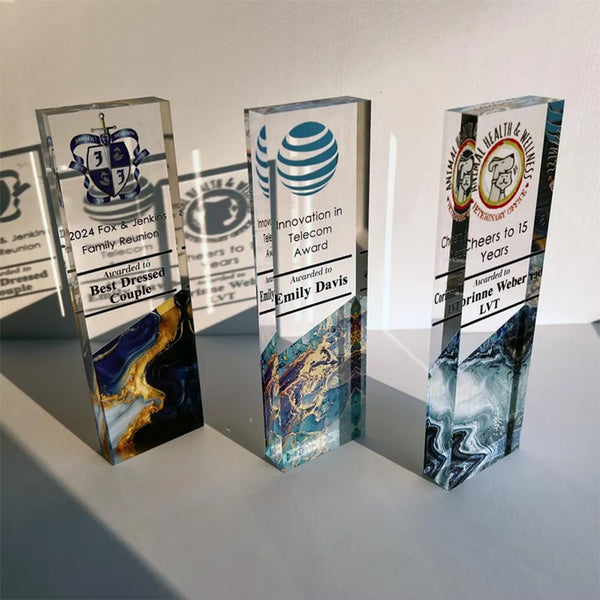 Custom Award Plaque Corporate Trophy Award