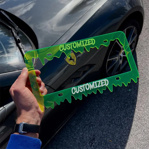 Custom License Plate Frame Cover