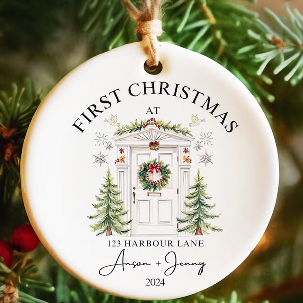 Our New Home Christmas Ornament, Our First Christmas Ornament