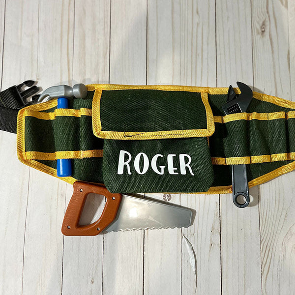 Custom Little Boy Kids Toolbelt Set Kid's Personalized Toolbelt  Birthday Gift Christmas Gift