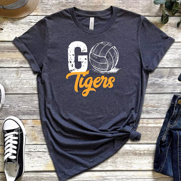 Custom Volleyball Tee, Custom Go Team Shirt