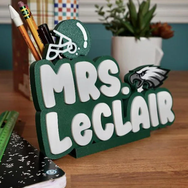 Eagles custom Handmade Nameplate