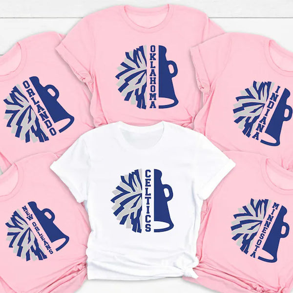 Personalized Cheer Shirt, Custom Cheer Shirt, Game Day Cheer Shirt
