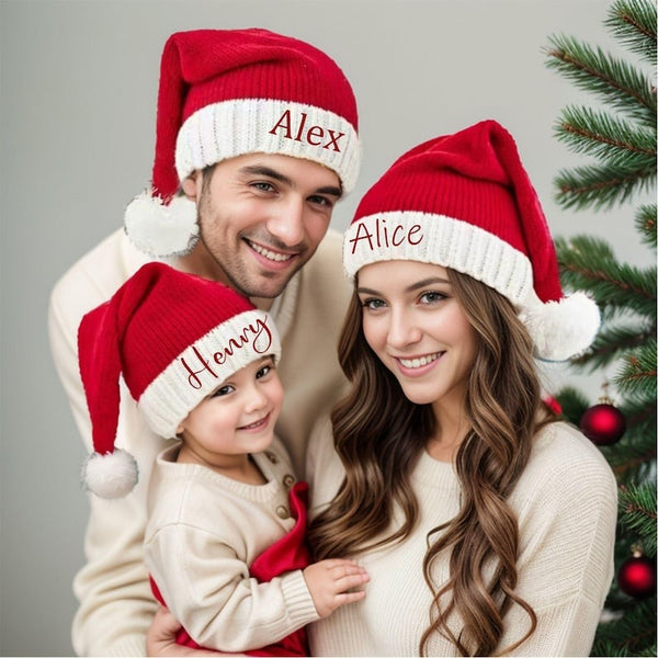 Customized Christmas Hats, Knitted Christmas Hats