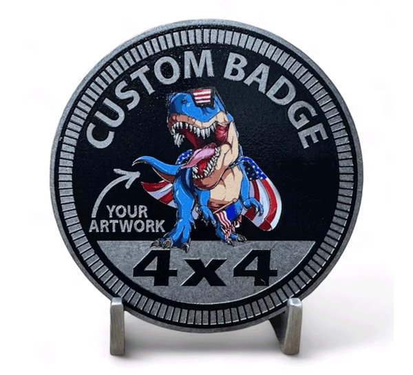 Custom 4x4 Badges Custom Badge