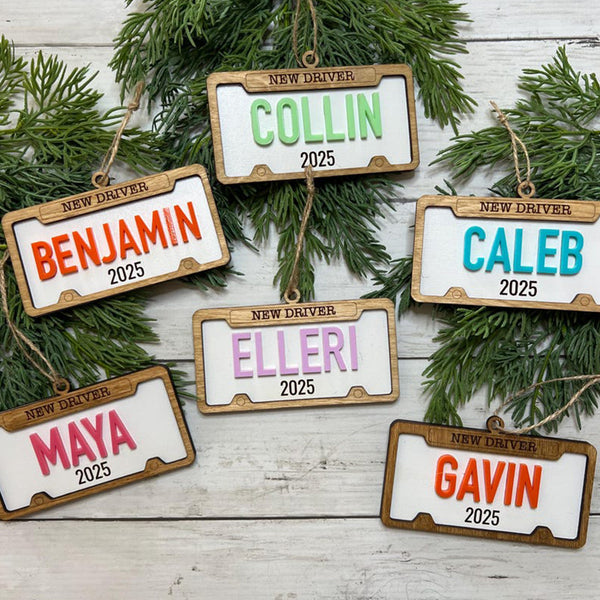 New Driver Christmas Ornament, Christmas Ornament