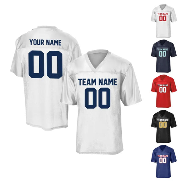 Custom Football Jersey - Personalize with Your Name and Number