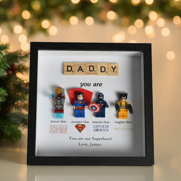 Gifts for dad: Set of 4 superhero figures