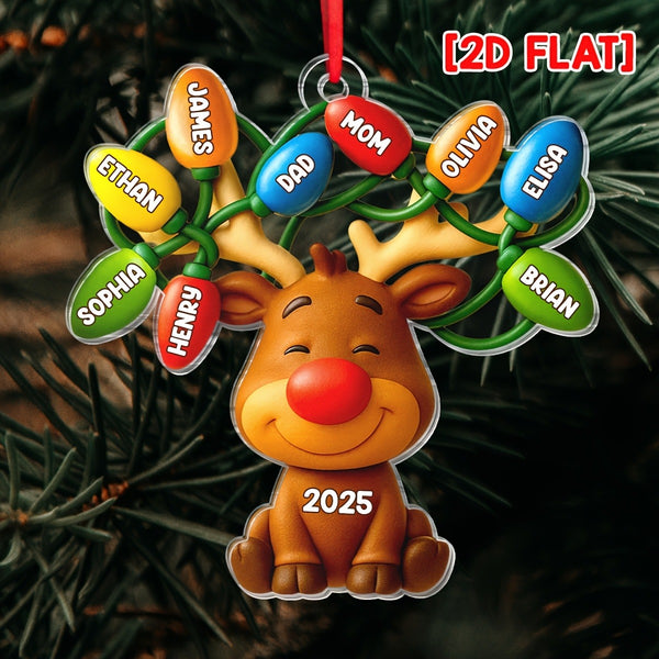 Personalized Custom Name/Text Acrylic Ornament