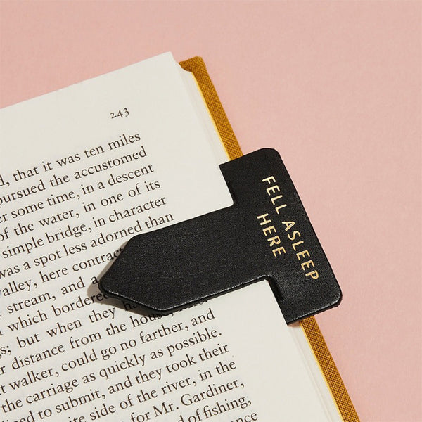 Personalised Leather Point Bookmark | Arrow Shape Bookmark