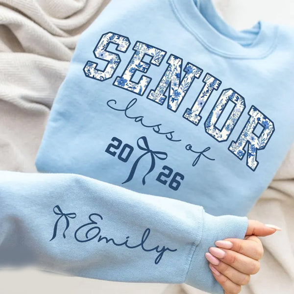 Custom Senior 2026 Sweatshirt, Personalized Class of 2026 Shirt