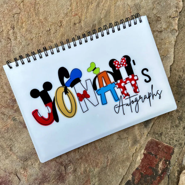 Personalized Name Autograph Book