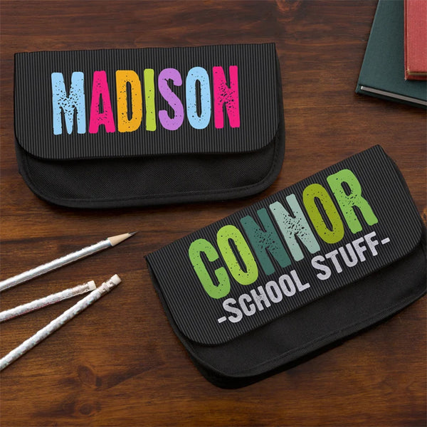 All Mine! Personalized Pencil Case, Kids Gifts