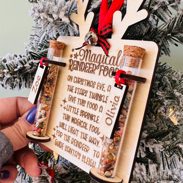 Personalized Reindeer Food • Christmas Eve Reindeer Food