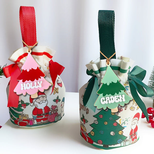 Christmas Party Candy Handbag Diy Creative Apple Bag
