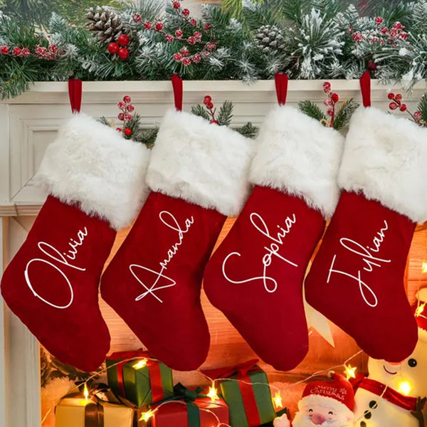 Family Personalized Christmas Stockings
