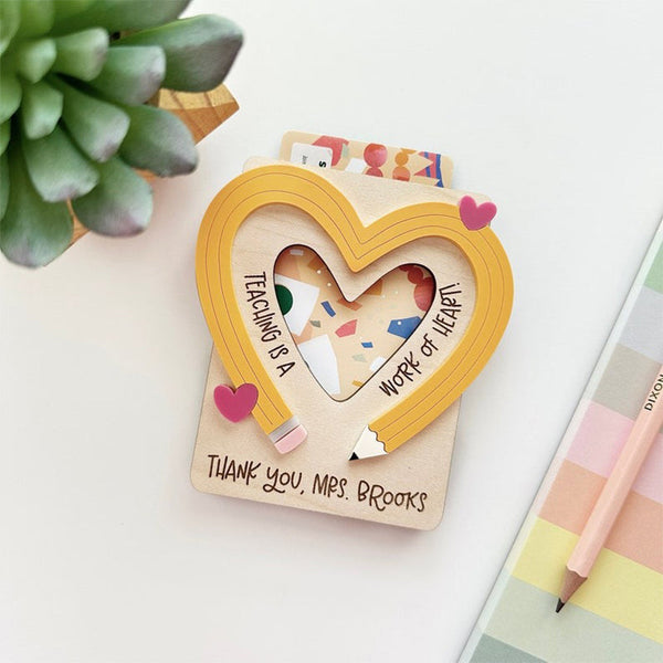 Teacher Appreciation  Teacher Gift Card Holder