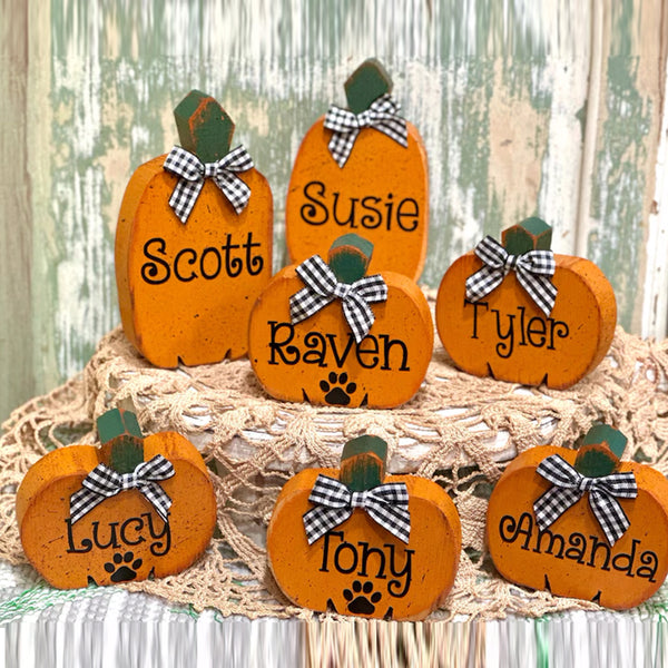 Personalized Pumpkins, Add-ON PUMPKINS, Fall Decor