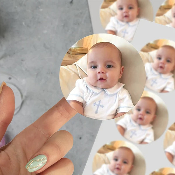 Custom Photo Stickers for Graduations