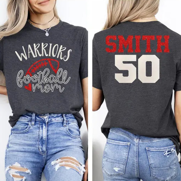 Football Shirt | Football Mom T-Shirt | Football Shirts