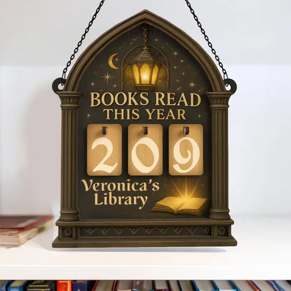 Custom Books Read Tracker,Books Read This Year Counter