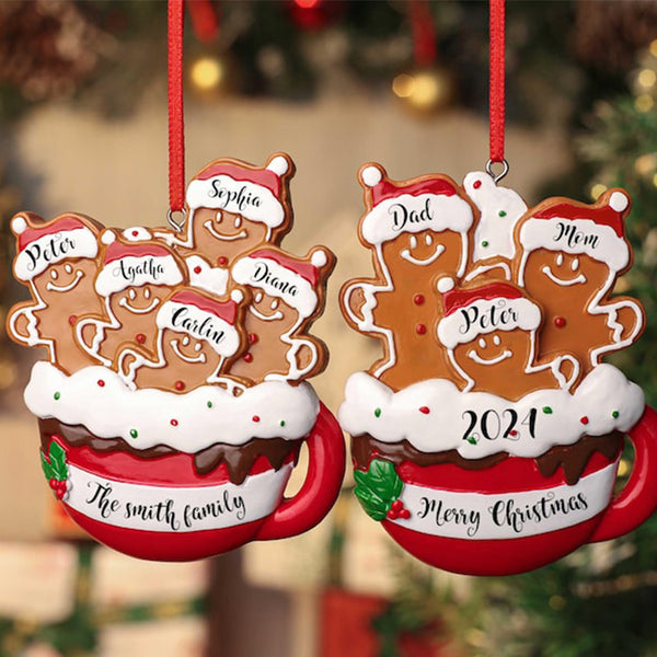 Personalized Resin Family Ornament