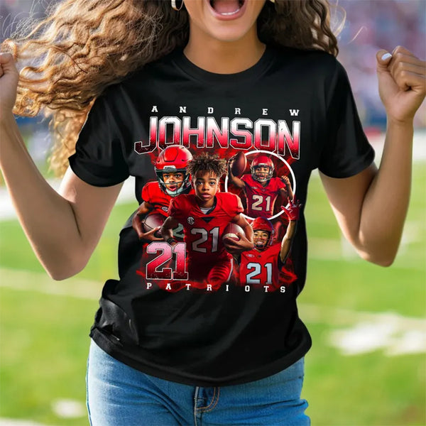 Custom Sports shirt, Basketball mom dad shirt, Football Birthday