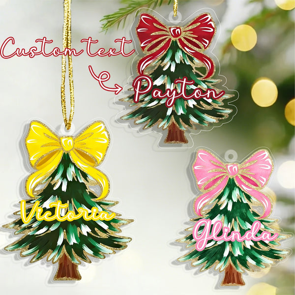 2D Flat - Personalized Custom Christmas Ornament
