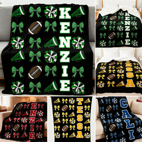 Cheer Blanket with Name for All Star Cheer Competition