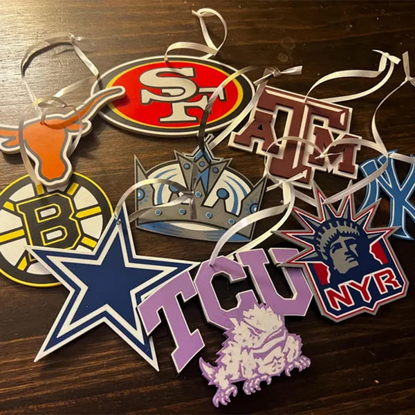 Custom Printed Christmas Ornaments