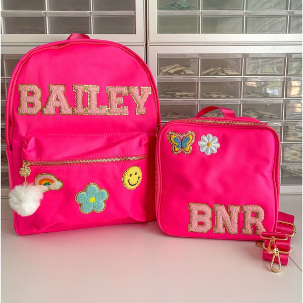 Custom Backpack with Matching Lunch Box