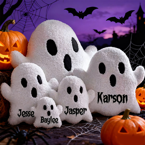 Boucle Ghost Pillow - Halloween Decor