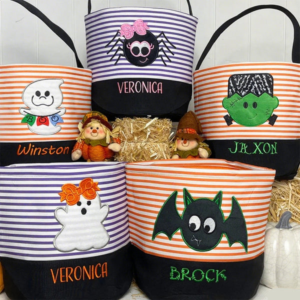 Trick or Treat Bag | Trick or Treat Bucket | Halloween Bag
