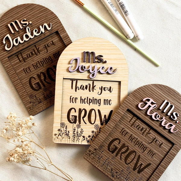 Teacher Gift End Of The Year Gift Teacher Appreciation Sticky Note Holder