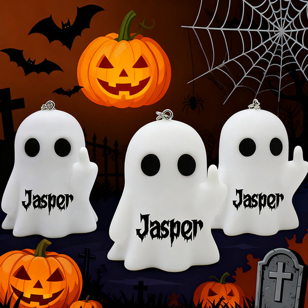 3D Printed Ghost - Halloween Book Nook Decor/Keychain