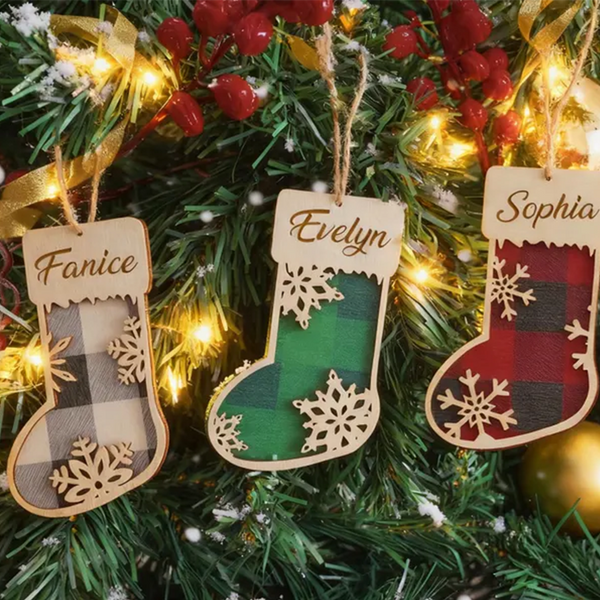 Personalized Christmas Ornaments,Personalized Christmas Stockings Decor