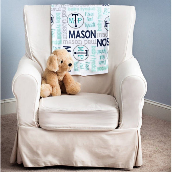 Personalized Baby Name Blanket